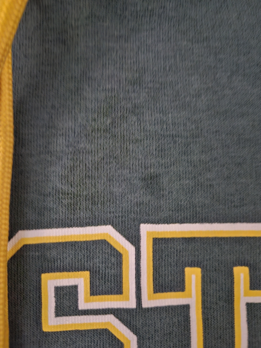 Oscar Piastri 2024 Home Race Green Hoodie Damaged String - Picture 2 of 3